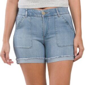 NEW DEMOCRACY Ab Technology High Rise Pork Chop Pocket Denim ShoRTS 256 2M7